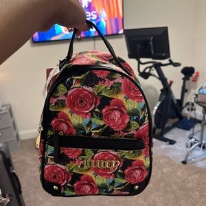 Juicy couture backpack and wallet